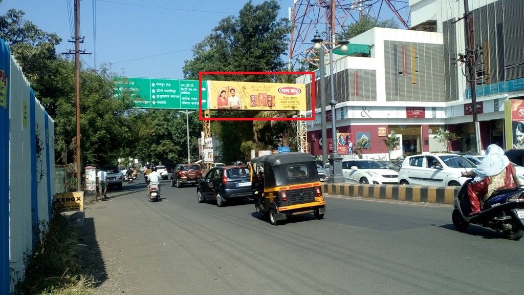 Canada corner facing sharanpur road hoarding